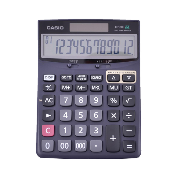 Casio Hesap Makinesi DJ-120D Plus