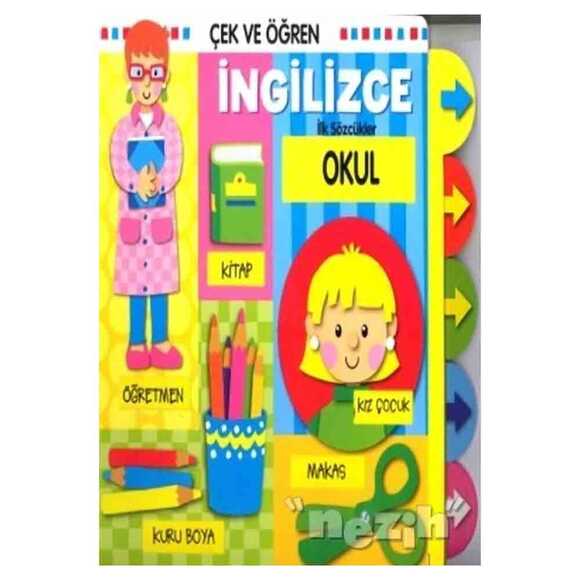 Çek ve Öğren İngilizce - Okul