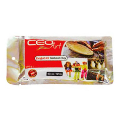 Ceo Art Doğal Kil 250 gr Beyaz CEO-DK0001 - Thumbnail