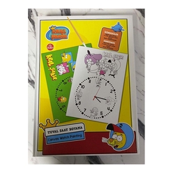 Ceren-Kral Şakir - Ceren Kral Şakir Tuval Saat Boyama KSAK-AC028