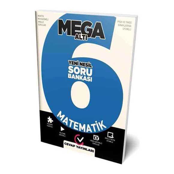 Cevap 6. Sınıf Matematik Yeni Nesil Soru Bankası
