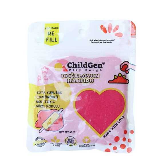 ChildGen Poşet Hamur - 125 Gr Pembe 0.05.01.201