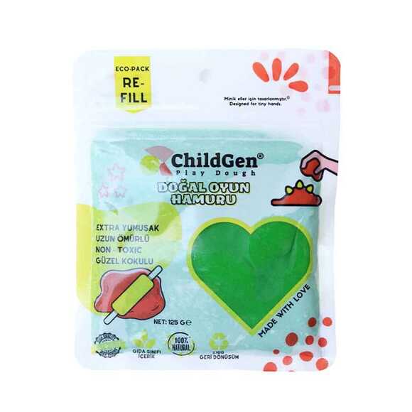 ChildGen Poşet Hamur - 125 Gr Yeşil 0.05.01.204