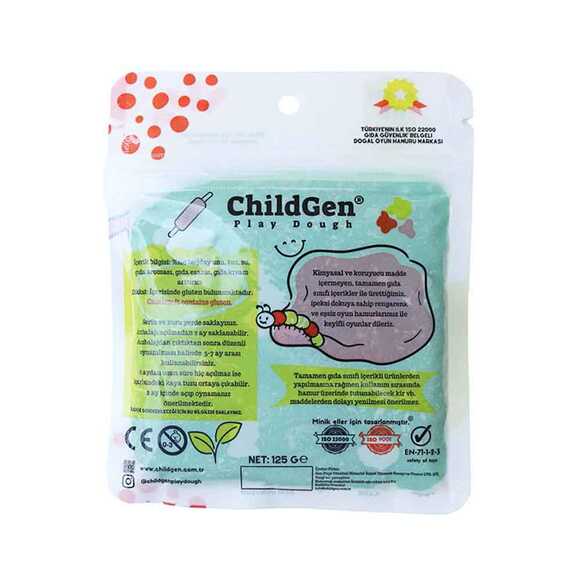 ChildGen Poşet Hamur - 125 Gr Yeşil 0.05.01.204