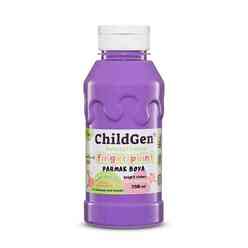 ChildGen Süper Yıkanabilir Parmak Boya 350 Ml Şişe 0.05.02.101 - Thumbnail