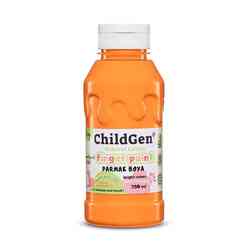 ChildGen Süper Yıkanabilir Parmak Boya 350 Ml Şişe 0.05.02.105 - Thumbnail