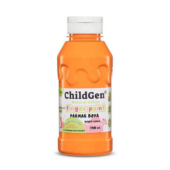 ChildGen Süper Yıkanabilir Parmak Boya 350 Ml Şişe 0.05.02.105