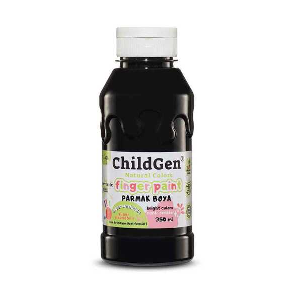 ChildGen Süper Yıkanabilir Parmak Boya 350 Ml Şişe 0.05.02.108