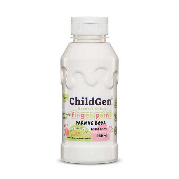 ChildGen Süper Yıkanabilir Parmak Boya 350 Ml Şişe 0.05.02.109