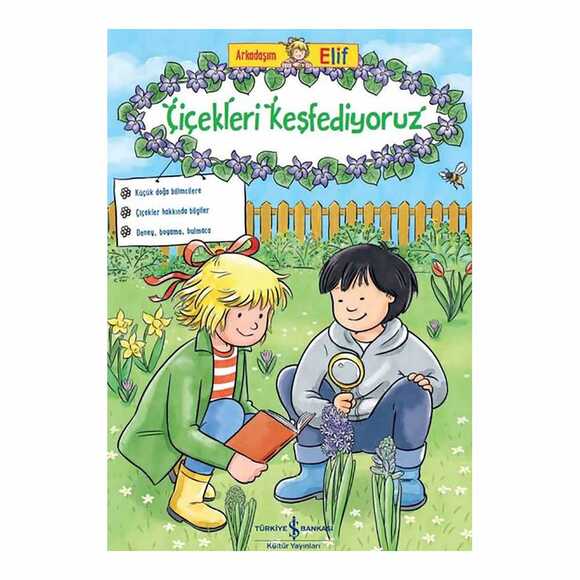 Çiçekleri Keşfediyoruz Arkadaşım Elif