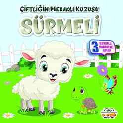 Çiftliğin Meraklı Kuzusu Sürmel - 3 Boyutlu Hareketli Kitap - Thumbnail