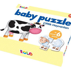Çiftlik Hayvanları - Baby Puzzle - Thumbnail
