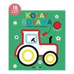 Beta Kids - Çiftlikte Yaşam Resim Kitabım - Kolay Boyama 18 Ay ve Üzeri