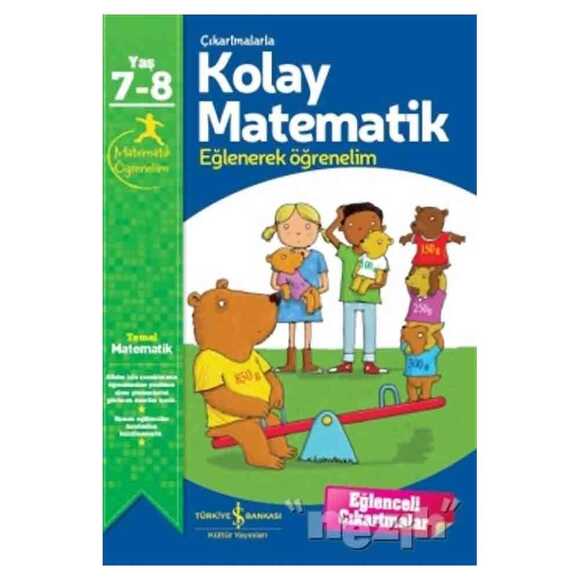 Çıkartmalarla Kolay Matematik 7-8 Yaş