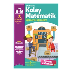 Çıkartmalarla Kolay Matematik 8-9 Yaş - Thumbnail