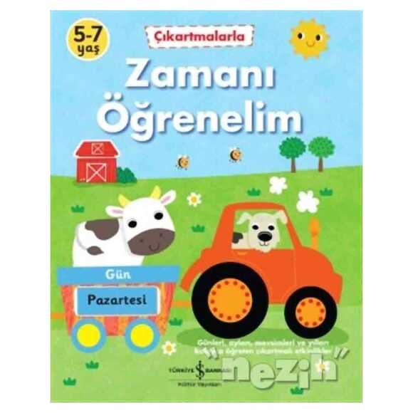 Çıkartmalarla Zamanı Öğrenelim