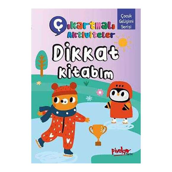 Çıkartmalı Aktiviteler Dikkat Kitabım