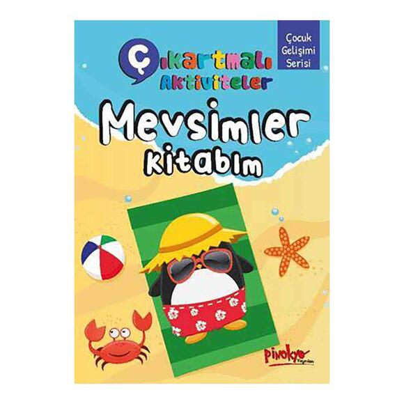 Çıkartmalı Aktiviteler Mevsimler Kitabım