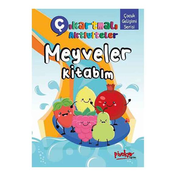 Çıkartmalı Aktiviteler Meyveler Kitabım