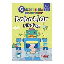 Çıkartmalı Aktiviteler Robotlar Kitabım - Thumbnail