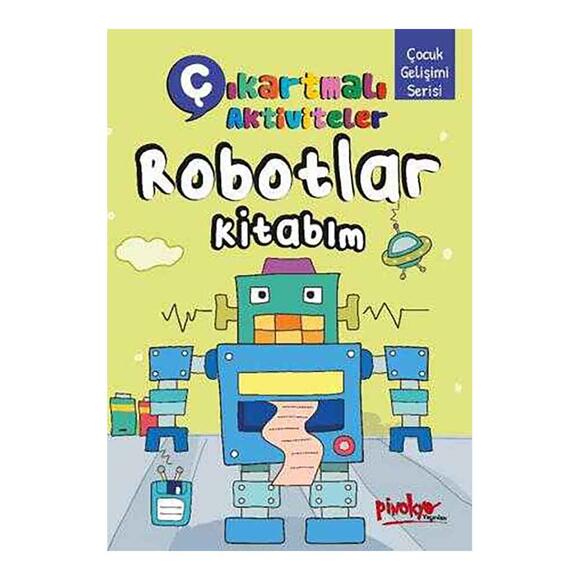 Çıkartmalı Aktiviteler Robotlar Kitabım