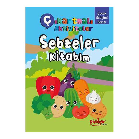 Çıkartmalı Aktiviteler Sebzeler Kitabım