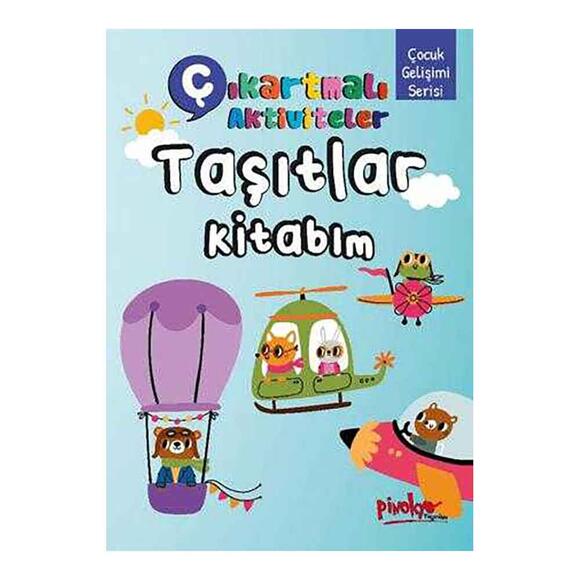 Çıkartmalı Aktiviteler Taşıtlar Kitabım