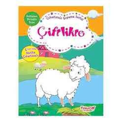 Yumurcak Yayınevi - Çıkartmalı Boyama - Çiftlikte