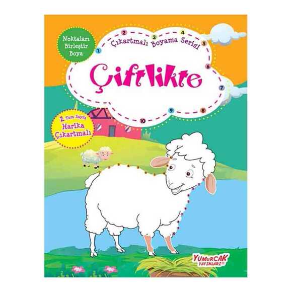 Çıkartmalı Boyama - Çiftlikte