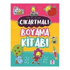 Timaş Çocuk - Çıkartmalı Boyama Kitabı