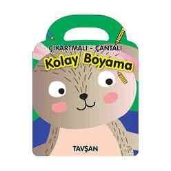 Çıkartmalı - Çantalı Kolay Boyama - Tavşan - Thumbnail