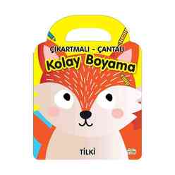 Çıkartmalı - Çantalı Kolay Boyama - Tilki - Thumbnail