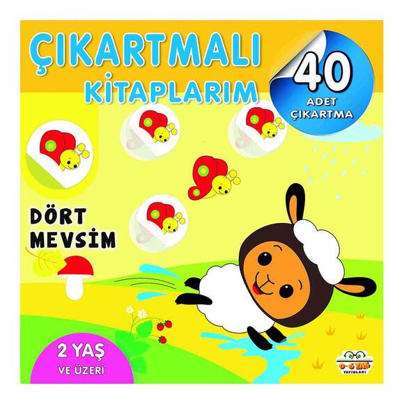 Çıkartmalı Kıtaplarım - Dört Mevsım
