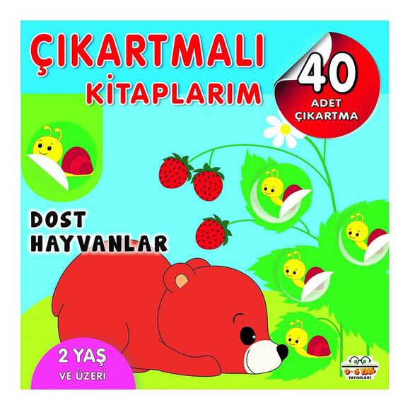 Çıkartmalı Kıtaplarım - Dost Hayvanlar