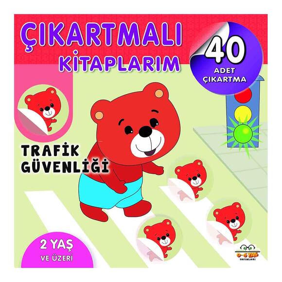Çıkartmalı Kıtaplarım - Trafik Güvenliği