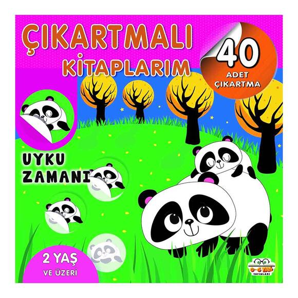 Çıkartmalı Kıtaplarım - Uyku Zamanı