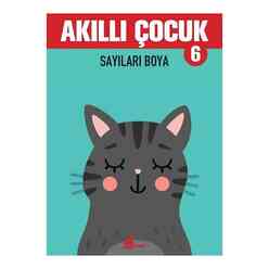 Çınar yayınları - Sayıları Boya - Akıllı Çocuk 6