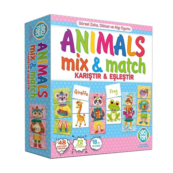 Circle Toys Animals Mix & Match CRCL031