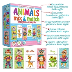 Circle Toys Animals Mix & Match CRCL031 - Thumbnail