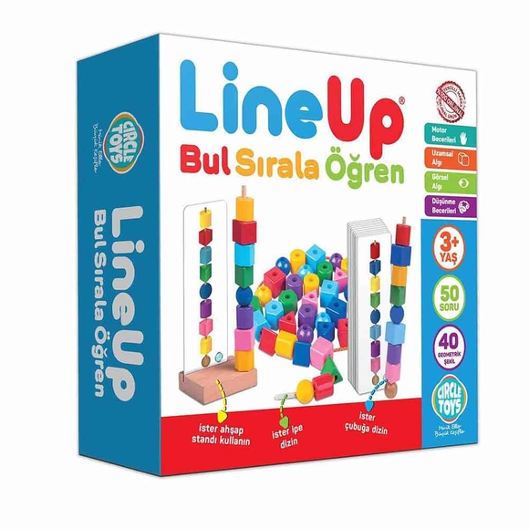 Circle Toys Line Up Bul Sırala Öğren CRCL003