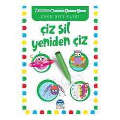 Martı Yayınları - Çiz Sil Yeniden Çiz Yeşil