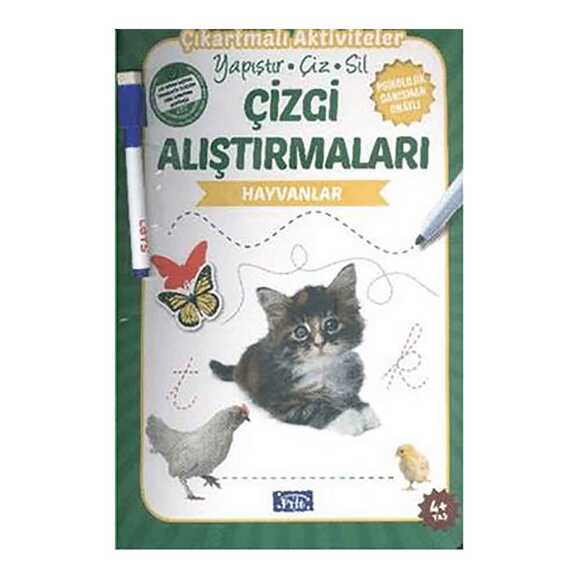 Çizgi Alıştırmaları Hayvanlar