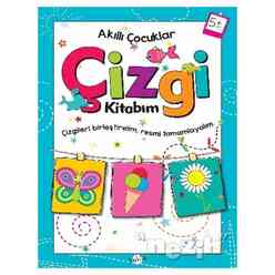 Kukla Yayınları - Çizgi Kitabım 5 Yaş - Akıllı Çocuklar