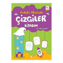 Çizgiler Kitabım - Evdeki Okulum 4+Yaş - Thumbnail