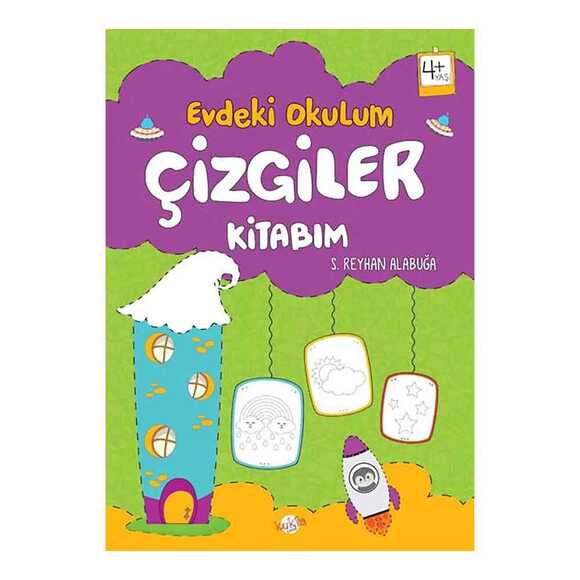 Çizgiler Kitabım - Evdeki Okulum 4+Yaş