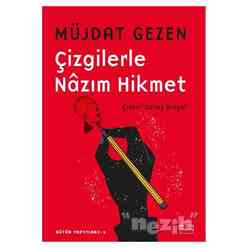 Kırmızı Kedi Yayınları - Çizgilerle Nazım Hikmet
