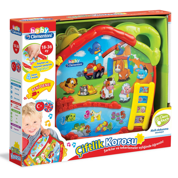 Clementoni Baby Çiftlik Korosu 64941