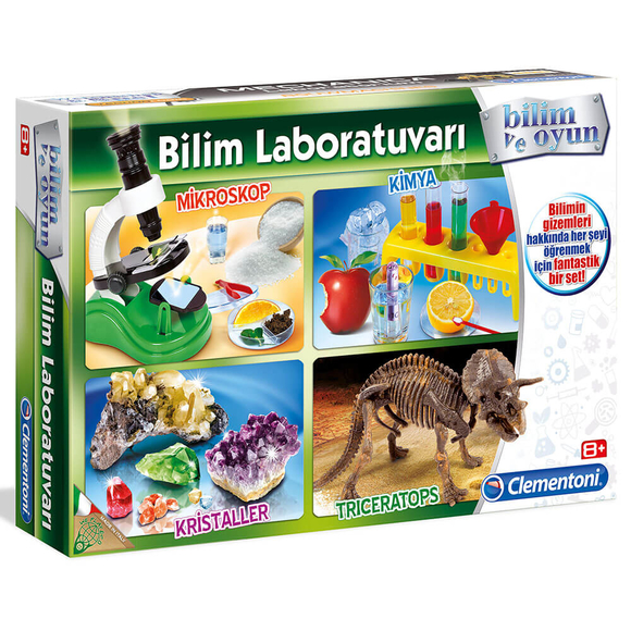 Clementoni Bilim Laboratuvarı 4’ü Bir Arada Set 64550