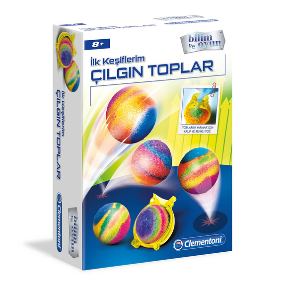 Clementoni Bilim ve Oyun Çılgın Toplar 64552