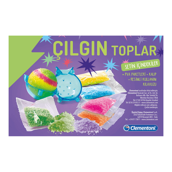 Clementoni Bilim Ve Oyun Çılgın Toplar Mini Set 64968